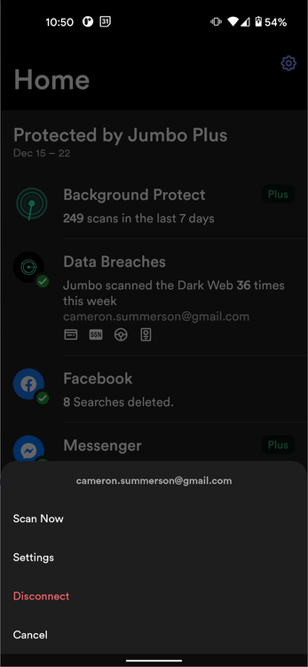 Jumbo Privacy ist die einzige App, die Sie zum Schutz Ihrer Online-Informationen benötigen